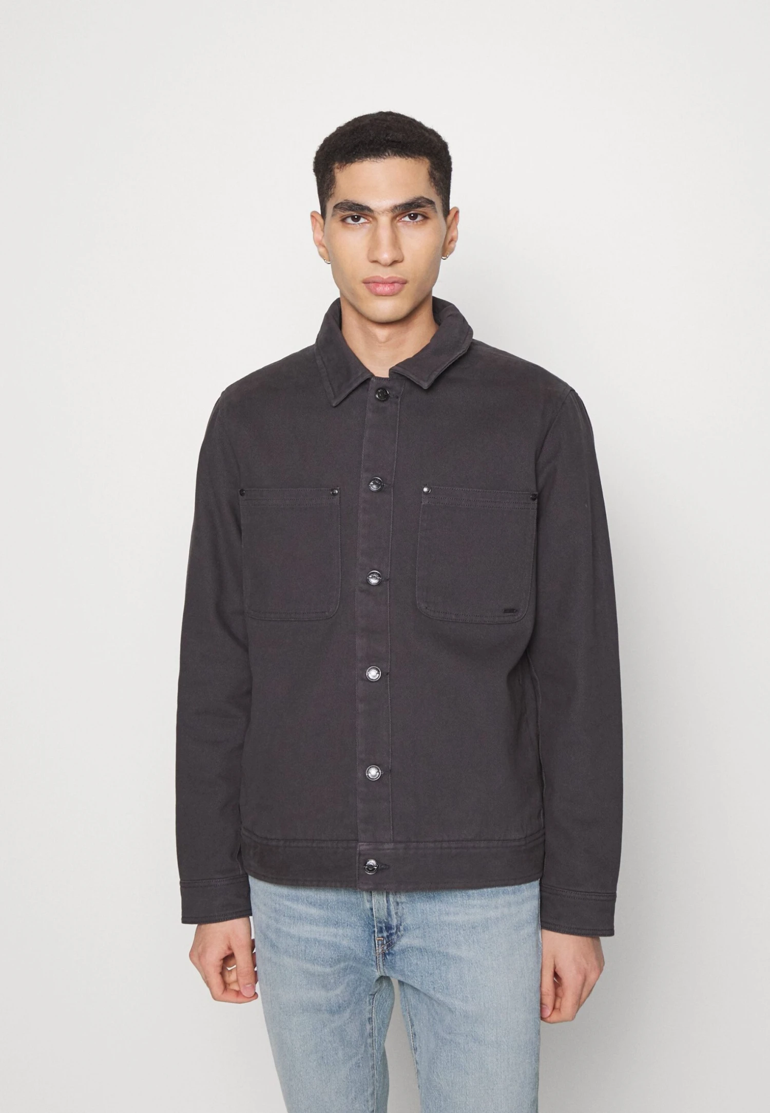 Only & Sons Onsearl Chore Jacket- Light Jacket - Dark Navy 1 Only & Sons Onsearl Chore Jacket- Light Jacket - Dark Navy