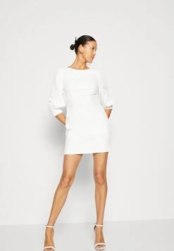 Forever New Sasha Bow Back Mini - Cocktail Dress / Party Dress - White -Modern Classic Shoes Store 0038b3adade54a64a780538048f647ed