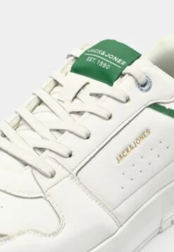 Jack & Jones JFWEALING - Trainers - White/trekking Green -Modern Classic Shoes Store 01742479129b41c498fd257a8a653f65