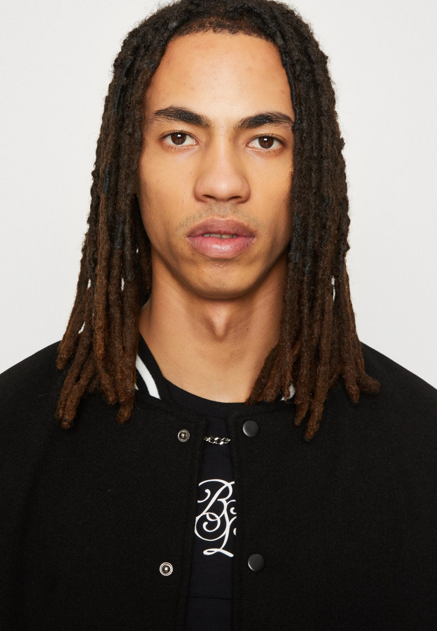 BRAVE SOUL Edan - Bomber Jacket - Black/Black 4 BRAVE SOUL Edan - Bomber Jacket - Black/Black - Image 4