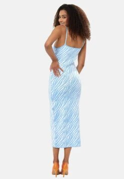 Liquorish Jumper Dress - Blue -Modern Classic Shoes Store 01fa65f15f5544fd96f766540f0cf219