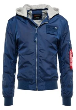 Alpha Industries Hood Custom - Summer Jacket - New Navy -Modern Classic Shoes Store 024c93ab018c434a940a123915ed2593