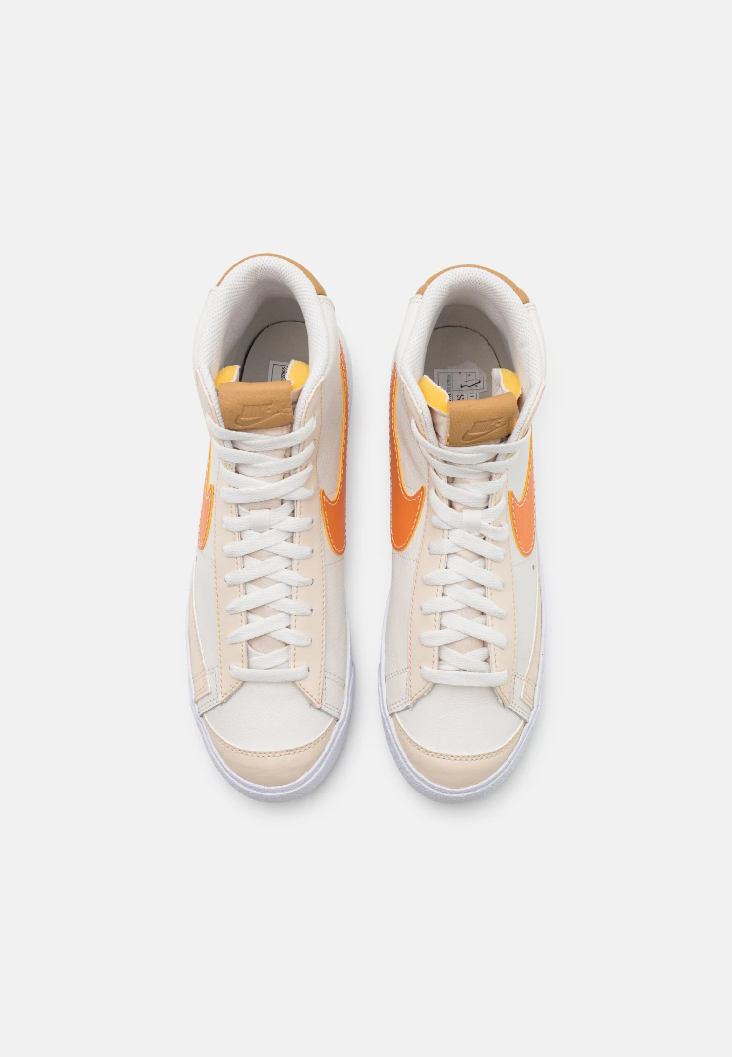 Nike Sportswear Blazer Mid 77 Emb - High-Top Trainers - Phantom/Hot Curry/Pearl White/Elemental Gold/Blue Jay 4 Nike Sportswear Blazer Mid 77 Emb - High-Top Trainers - Phantom/Hot Curry/Pearl White/Elemental Gold/Blue Jay - Image 4