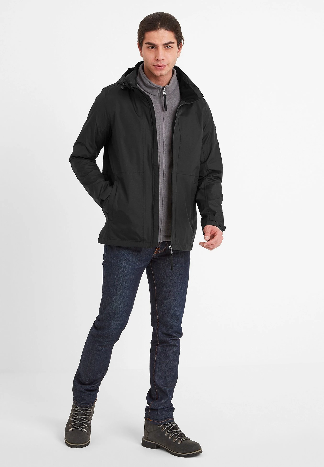Gribton - Outdoor Jacket - Black 2 Gribton - Outdoor Jacket - Black - Image 2