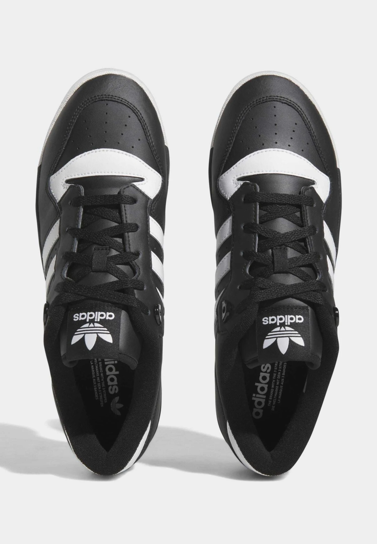 Adidas Originals Rivalry Low - Trainers - Core Black/Ftwr White/Core Black 3 Adidas Originals Rivalry Low - Trainers - Core Black/Ftwr White/Core Black - Image 3