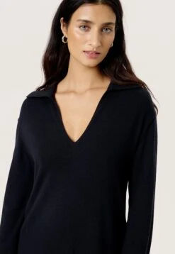 Soaked In Luxury SPINA - Jumper Dress - Black 10 Soaked In Luxury SPINA - Jumper Dress - Black -Modern Classic Shoes Store 0478e0f7087f44c5921e88f148b9574d