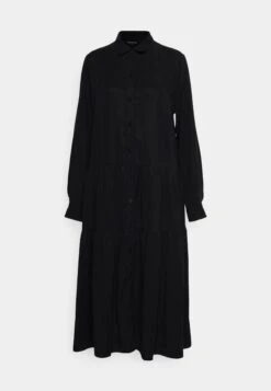 True Religion Ruffles Seersucker Dress - Shirt Dress - Black 12 True Religion Ruffles Seersucker Dress - Shirt Dress - Black -Modern Classic Shoes Store 04cf865376d3485582490a2a3f05389f