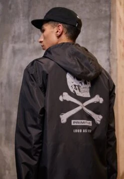 PRIMITIVE Alert Parka Jacket - Windbreaker - Black