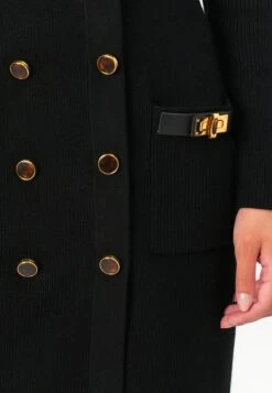 Elisabetta Franchi DRESS - Jumper Dress - Nero -Modern Classic Shoes Store 05ae8c4c2e2c42de918af8960edb9dd5