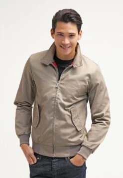 Harrington - Bomber Jacket - Beige