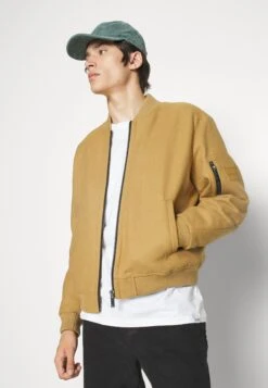 Calvin Klein Blend Hero - Bomber Jacket - Caramel -Modern Classic Shoes Store 05f13d50d44a40ec850b996e51f778e6