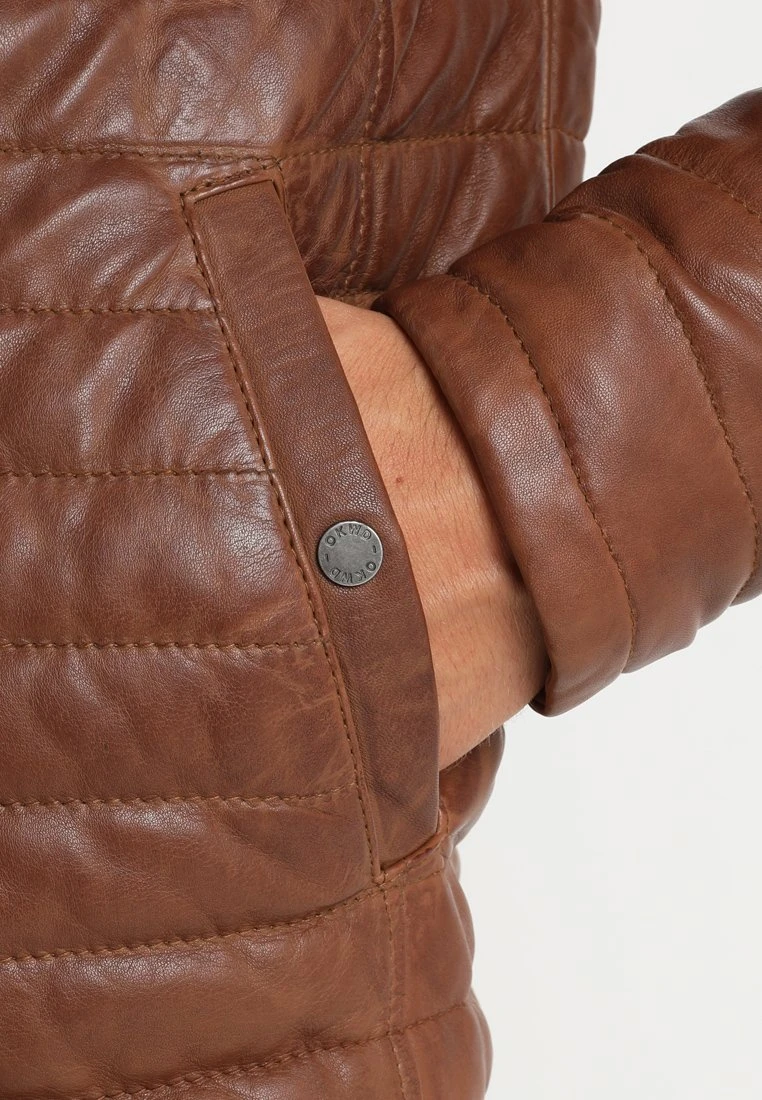 Oakwood Aurellien- Leather Jacket - Brown 6 Oakwood Aurellien- Leather Jacket - Brown - Image 6