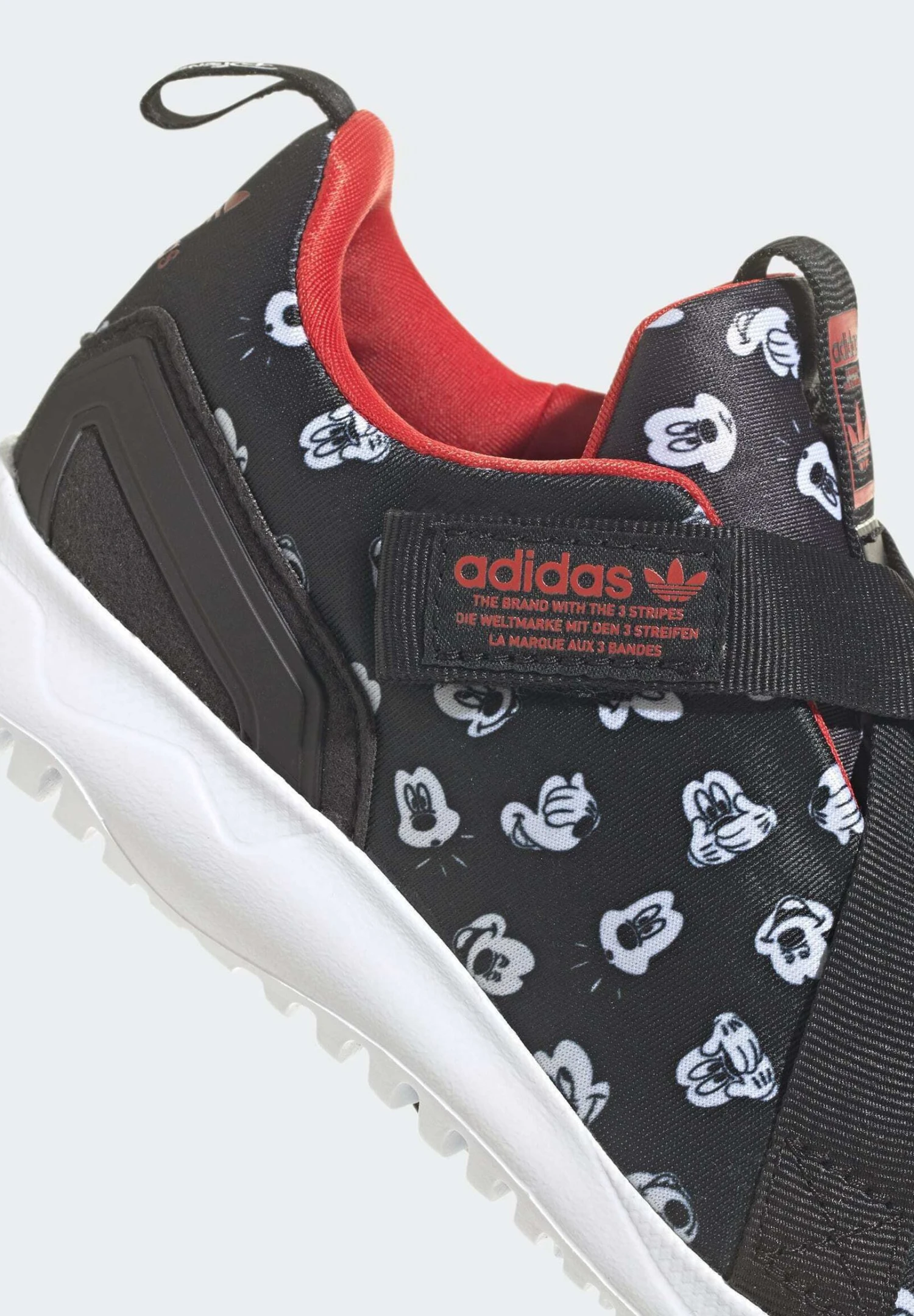 Adidas Originals Flex 2 0 - Trainers - Core Black Cloud White Vivid Red 5 Adidas Originals Flex 2 0 - Trainers - Core Black Cloud White Vivid Red - Image 5