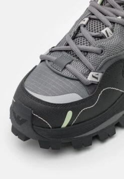 Emporio Armani Faraday - Trainers - Grey/Black 11 Emporio Armani Faraday - Trainers - Grey/Black -Modern Classic Shoes Store 0750a3ae164a491f8df0deb9ff5c953a