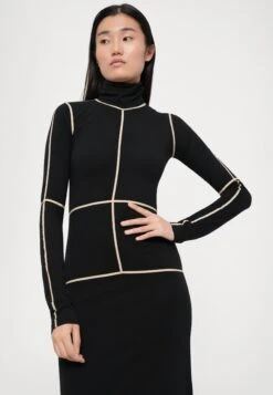 MM6 Maison Margiela MAXI DRESS - Maxi Dress - Black 11 MM6 Maison Margiela MAXI DRESS - Maxi Dress - Black -Modern Classic Shoes Store 07bcee0278ce4faab8d33e53e5921e70