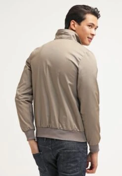 Harrington - Bomber Jacket - Beige -Modern Classic Shoes Store 07c486a8e6d04ad38360312bf381d201