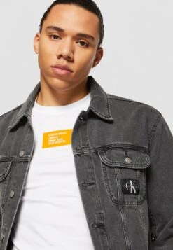 Calvin Klein Jeans Regular 90S Jacket - Denim Jacket - Denim Black -Modern Classic Shoes Store 07e5137769e04ee09f4444d8c55ac4a8