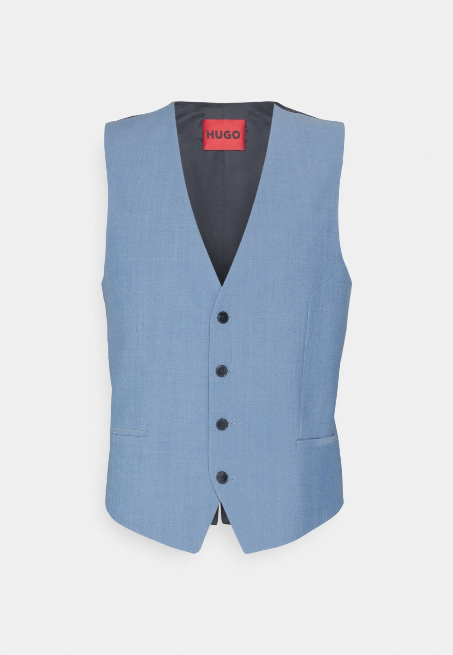 Hugo Waistcoat - Light/Pastel Blue 5 Hugo Waistcoat - Light/Pastel Blue - Image 5