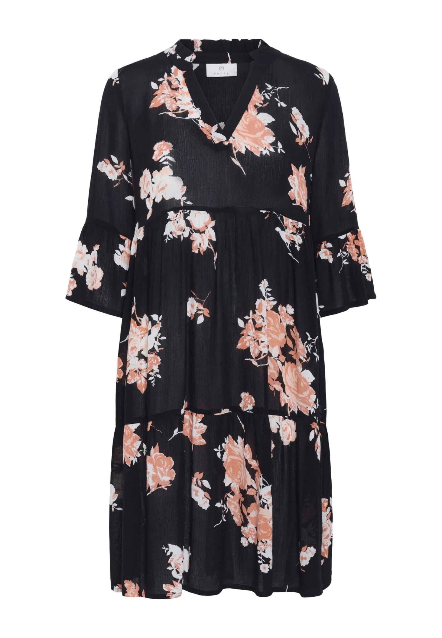 Kaffe KAEDITA AMBER - Day Dress - Black Sand Graphic Dot 7 Kaffe KAEDITA AMBER - Day Dress - Black Sand Graphic Dot - Image 7