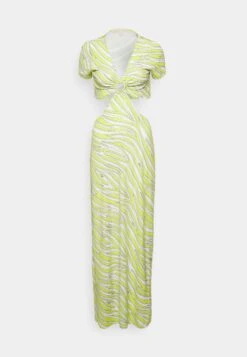 MICHAEL Michael Kors Zebra Oring - Maxi Dress - Limeade -Modern Classic Shoes Store 08af4e6213214870bb4510cea99b0c04