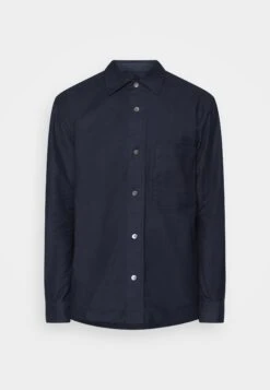 Mads Nørgaard Moleskin Malte Overshirt - Summer Jacket - Sky Captain -Modern Classic Shoes Store 09361896efe24dd986e16029b3de6478