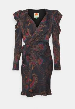 Farm Rio Sequin Toucans Mini Dress - Cocktail Dress / Party Dress - Black -Modern Classic Shoes Store 0941eb50b5534d32b43ecbcfa2d9049c