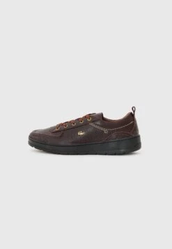 Lacoste UMPIRE - Trainers - Brown/dark Brown