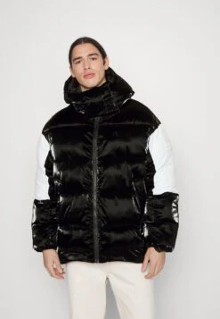 Calvin Klein Jeans Bold Logo Colorblock Puffer - Winter Jacket - Black/Bright White 8 Calvin Klein Jeans Bold Logo Colorblock Puffer - Winter Jacket - Black/Bright White -Modern Classic Shoes Store 0ad6bfbe73bd46db9a187dd5d4fb1cc4
