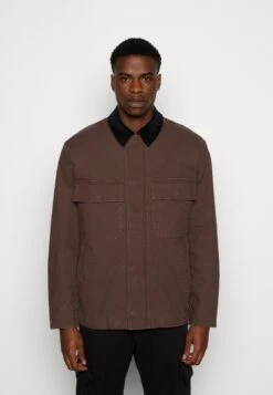 Abercrombie & Fitch Workwear Jacket - Light Jacket - Brown