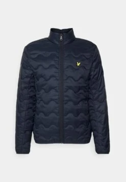Lyle & Scott Crest Quilted Jacket - Light Jacket - Dark Navy -Modern Classic Shoes Store 0cd330c6c942484c8010729cadecb06a