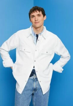ESPRIT Summer Jacket - White -Modern Classic Shoes Store 0cf41bf73aa1437eac188a47af6a3f0b