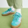 Adidas Originals GAZELLE BOLD - Trainers - Powder Teal/bliss Lilac/pure Teal
