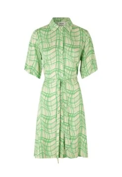 Modström Carsen Print Dress - Shirt Dress - Green 7 Modström Carsen Print Dress - Shirt Dress - Green -Modern Classic Shoes Store 0da22f19b28646b09e7f4069bdc6b1ff