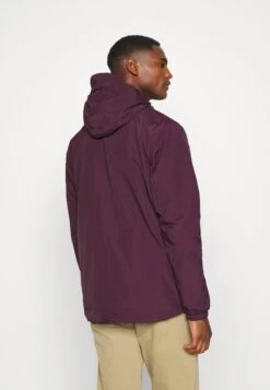 Lyle & Scott Through Hooded - Summer Jacket - Burgundy -Modern Classic Shoes Store 0e078be95c224687b27239511ff6193a
