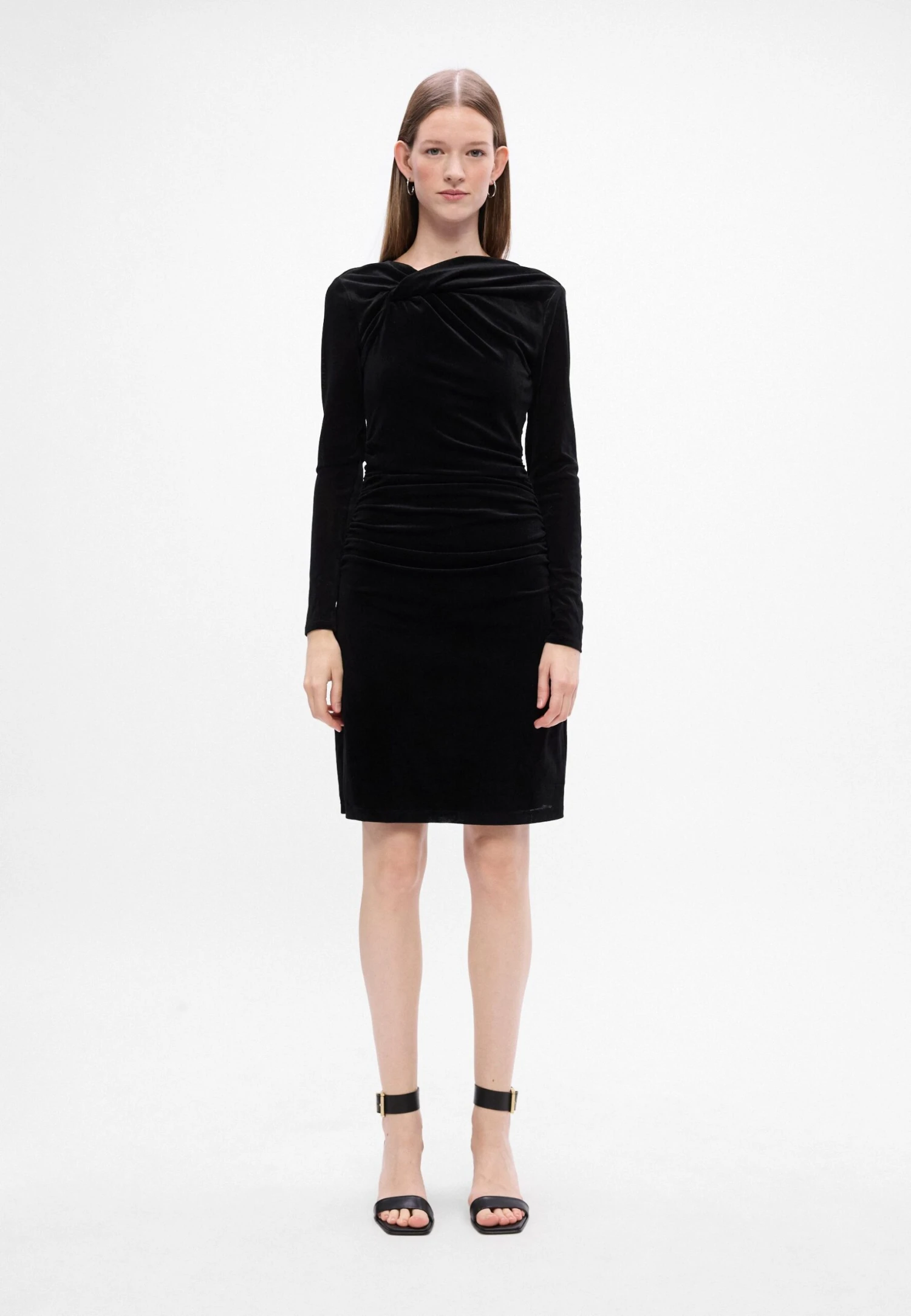 DKNY NECK SHEATH - Cocktail Dress / Party Dress - Black 3 DKNY NECK SHEATH - Cocktail Dress / Party Dress - Black - Image 3