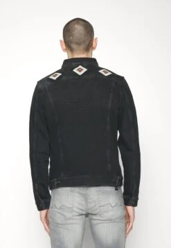 7 For All Mankind Denim Jacket - Black -Modern Classic Shoes Store 0e1a3bdba8d94bfbb92a107d087b3e61