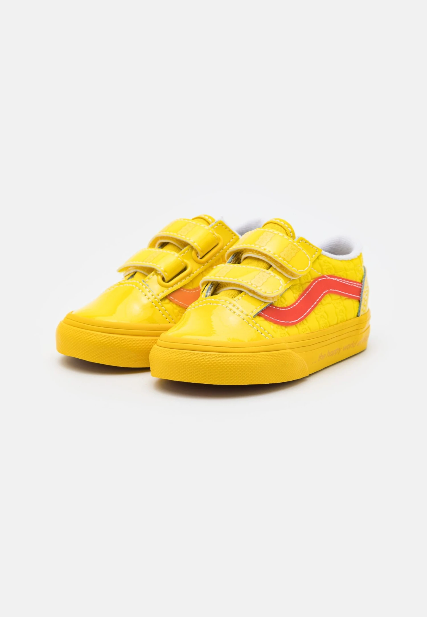 Vans Old Skool Unisex - Trainers - Yellow/Multi-Coloured 2 Vans Old Skool Unisex - Trainers - Yellow/Multi-Coloured - Image 2