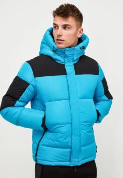 Peyton Short Puffer Jacket - Winter Jacket - Bright Blue 10 Peyton Short Puffer Jacket - Winter Jacket - Bright Blue -Modern Classic Shoes Store 0f3676512a0b494495e706881a13ff55