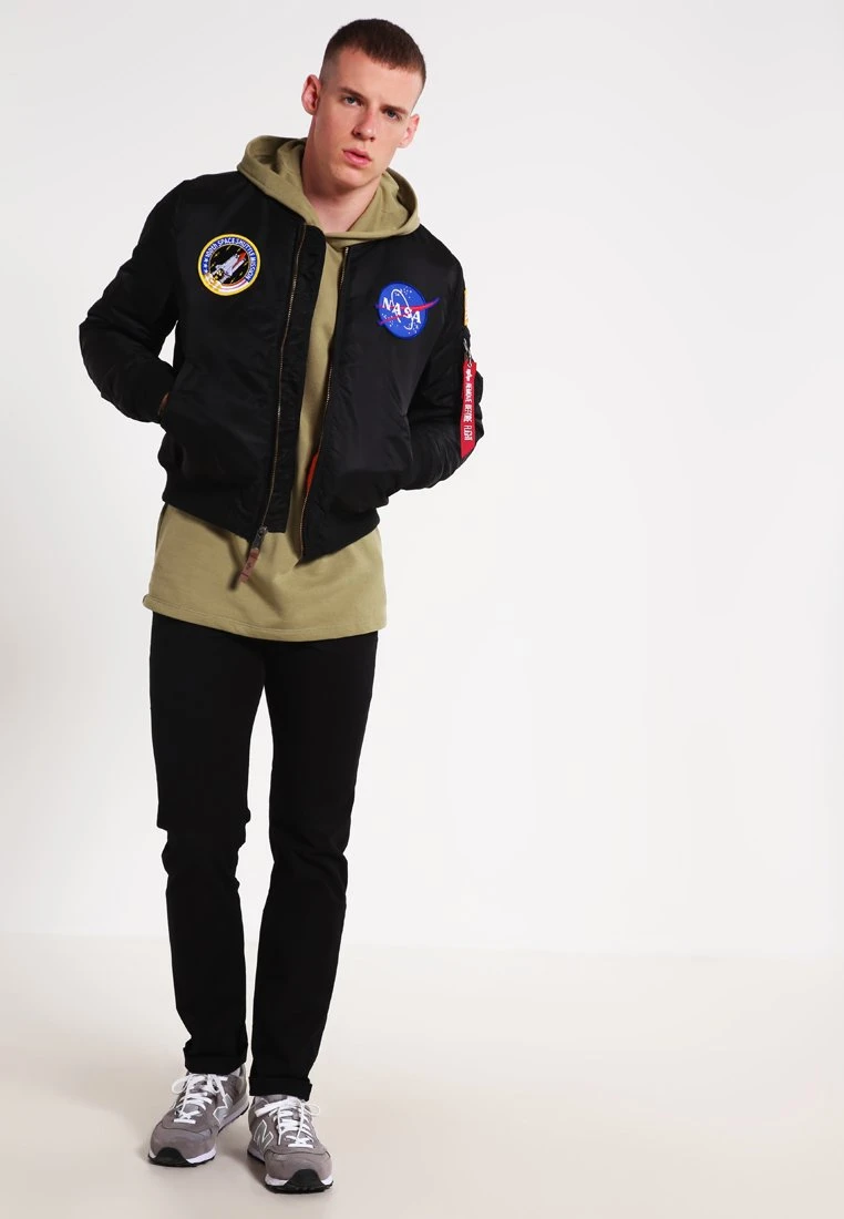 Alpha Industries Nasa - Bomber Jacket - Black 2 Alpha Industries Nasa - Bomber Jacket - Black - Image 2