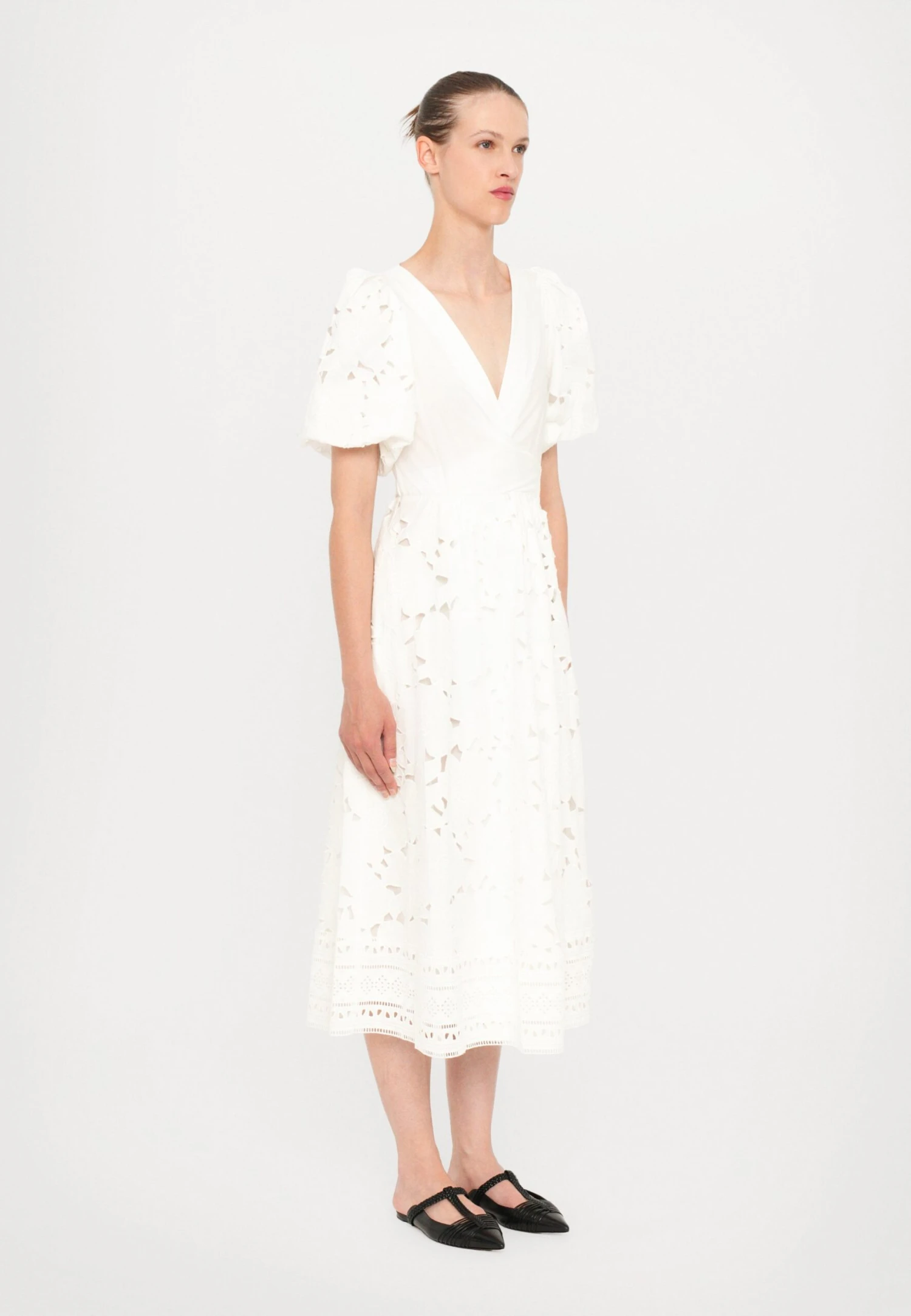 DIANE VON FURSTENBERG DELILAH DRESS - Day Dress - White 4 DIANE VON FURSTENBERG DELILAH DRESS - Day Dress - White - Image 4