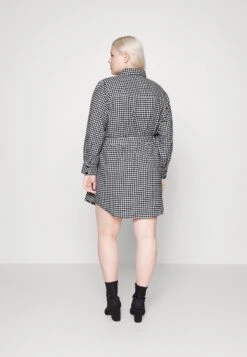 Nmerik Shirt Dress Wvn Curve - Day Dress - Black/White 7 Nmerik Shirt Dress Wvn Curve - Day Dress - Black/White -Modern Classic Shoes Store 102a6f735c144a1b881fa80723420971