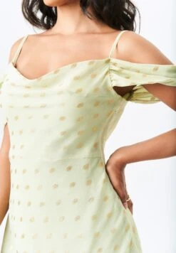 DROP SLEEVES - Day Dress - Sage Green 7 DROP SLEEVES - Day Dress - Sage Green -Modern Classic Shoes Store 10cb304d1bb74b91ade558f04de10a2e