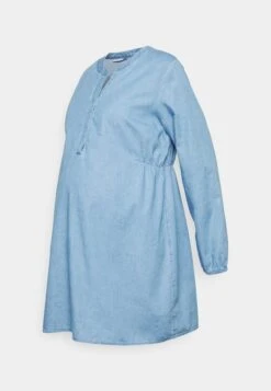 Mamalicious Mlchase Lia L/S Wo Tunic 2F - Denim Dress - Light Blue -Modern Classic Shoes Store 10d1d6c054364581ab0536f278bd4846