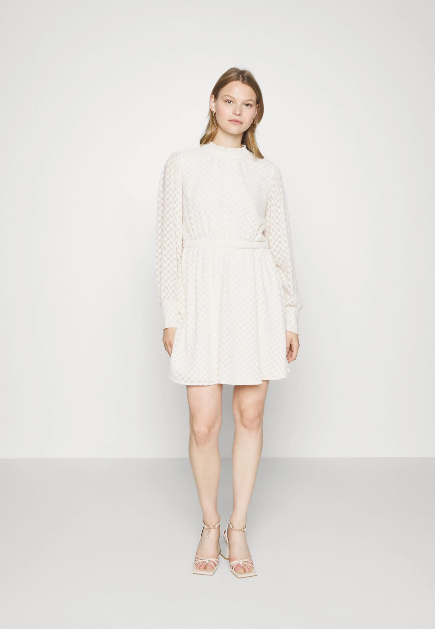 ONLY Onlemmery Highneck Dress - Day Dress - Pumice Stone 5 ONLY Onlemmery Highneck Dress - Day Dress - Pumice Stone - Image 5