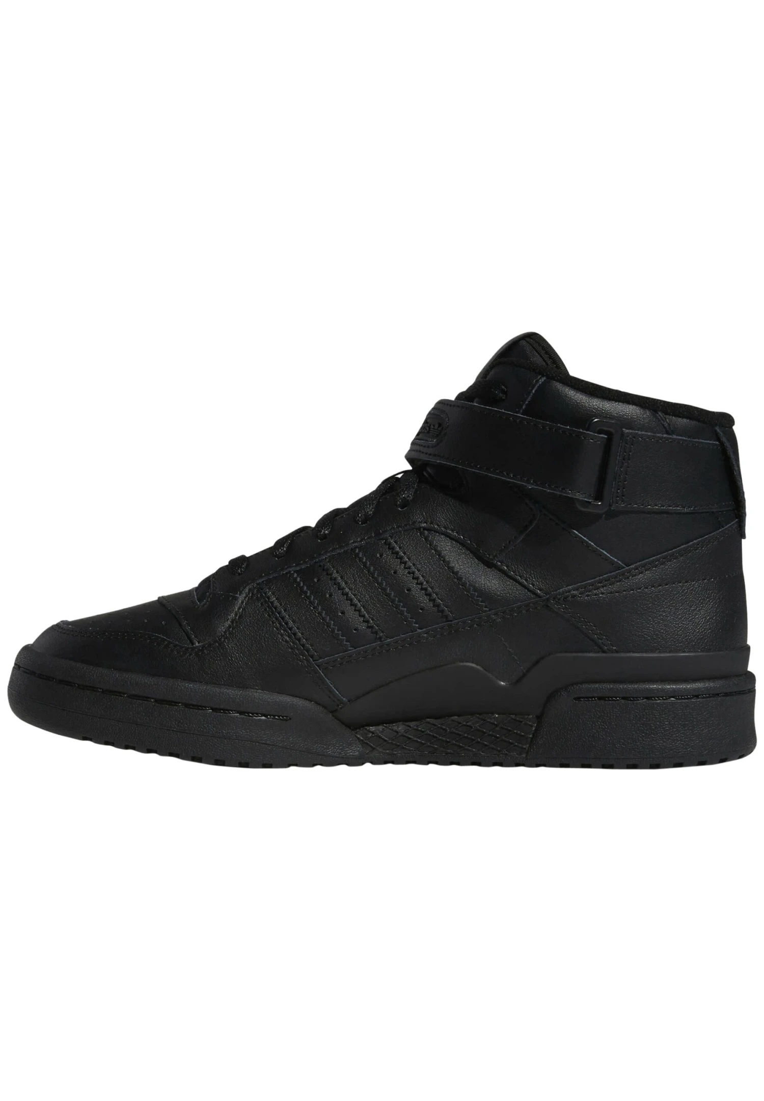 Adidas Originals Forum Mid Unisex - High-Top Trainers - Core Black/Core Black/Core Black 1 Adidas Originals Forum Mid Unisex - High-Top Trainers - Core Black/Core Black/Core Black