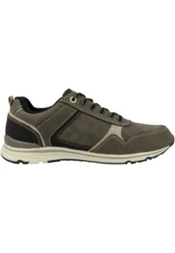 Dockers By Gerli Trainers - Olive Black -Modern Classic Shoes Store 12e3d5794ff84381aa2572049f895499
