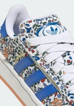 Adidas Originals CAMPUS LIBERTY LONDON COMFORT CLOSURE ELASTIC LACE - Trainers - Blue Blue/off White -Modern Classic Shoes Store 132b4ec8e9b54f64bc7fc5a7b87090a2