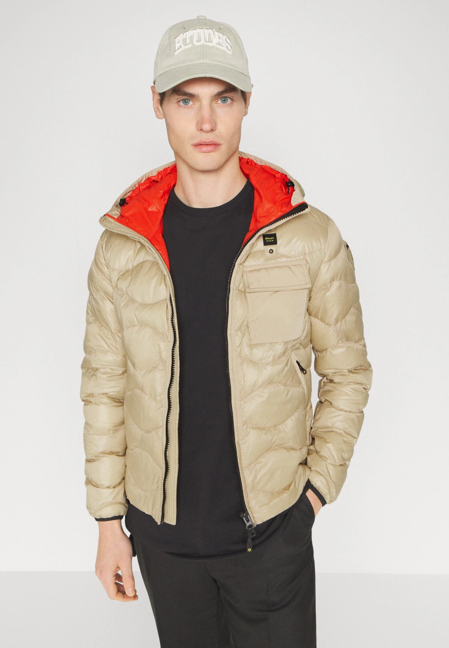 Blauer Hoody Jacket - Light Jacket - Beige 4 Blauer Hoody Jacket - Light Jacket - Beige - Image 4
