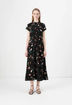 Vero Moda VMNEWHALLIE TIE DRESS - Shirt Dress - Black