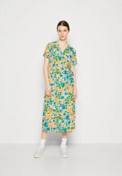 Yasleafa Midi Wrap Dress - Day Dress - Soft Pink